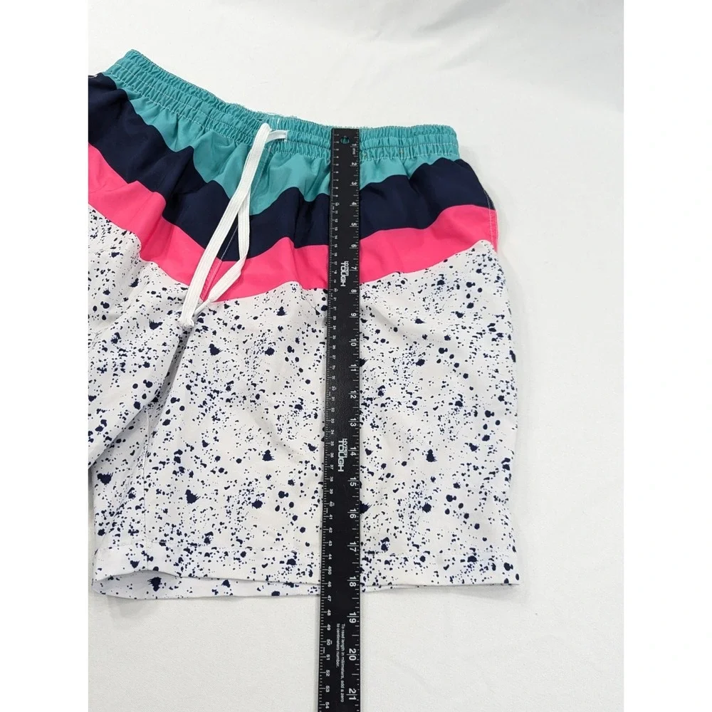 Chubbies‎ The Aquatic Libations Classic Swim Trunks Mens XL Multicolor Pockets